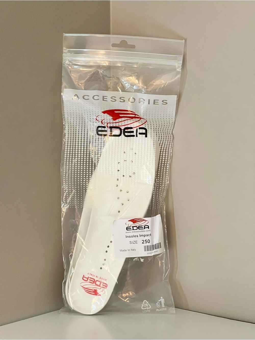 🆕Edea insoles with Poron size250